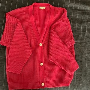 Tradlands Shelter cardigan - Jam color - size 1X